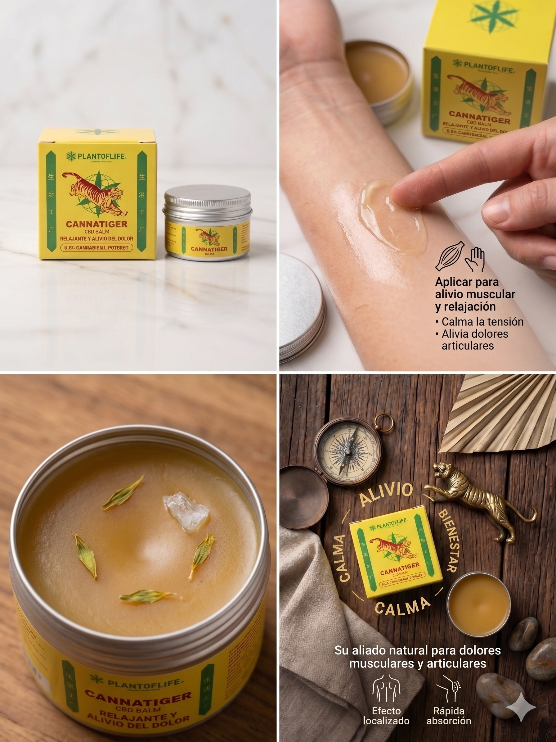 CANNATIGER BALM CANNATIGER 0.5% CBD 30ML
