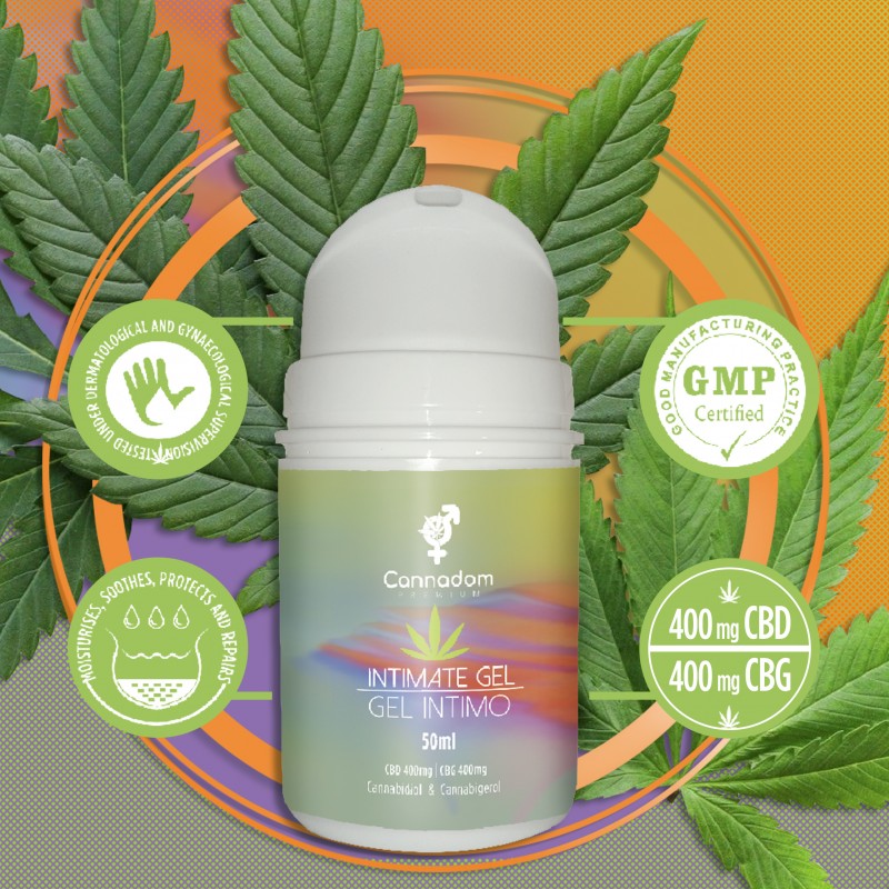 CBD & CBG Intimate Lubricating Gel 50 ml – CANNADOM