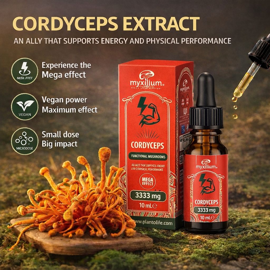 Cordyceps Extract - 3333mg - 10ml