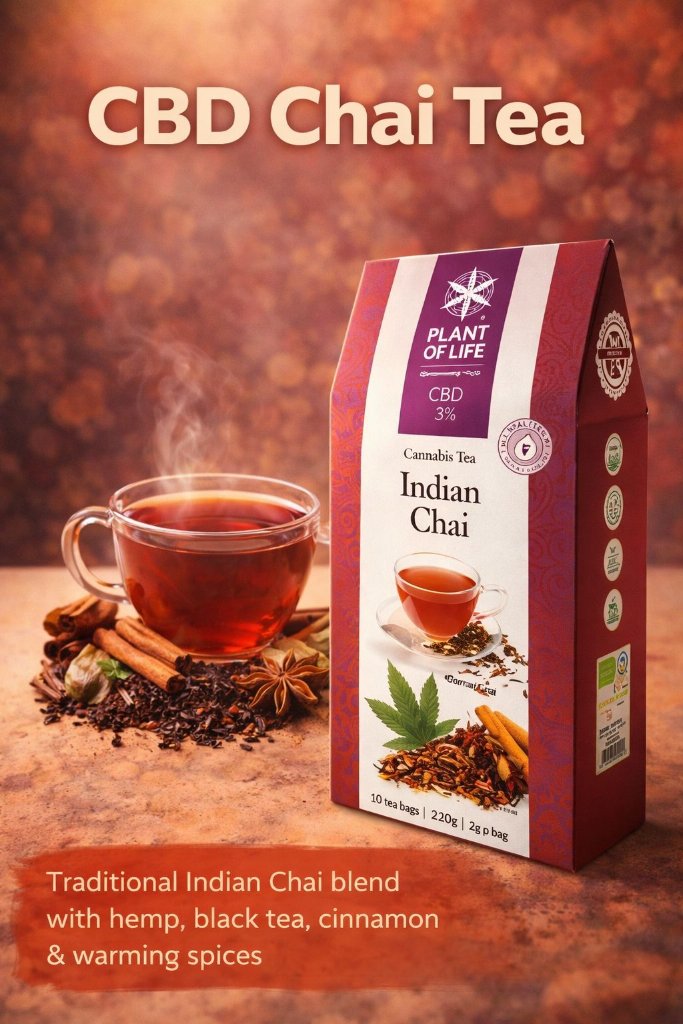 CBD Tea Infusion - Chai - 10 bags