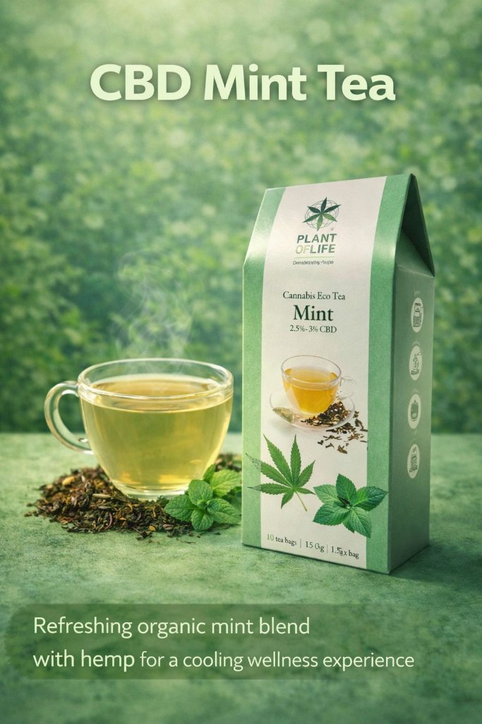 Cannabis Eco Tea Mint - 10 bags