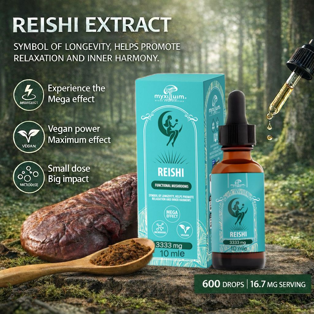 Reishi Extract - 3333mg - 10ml
