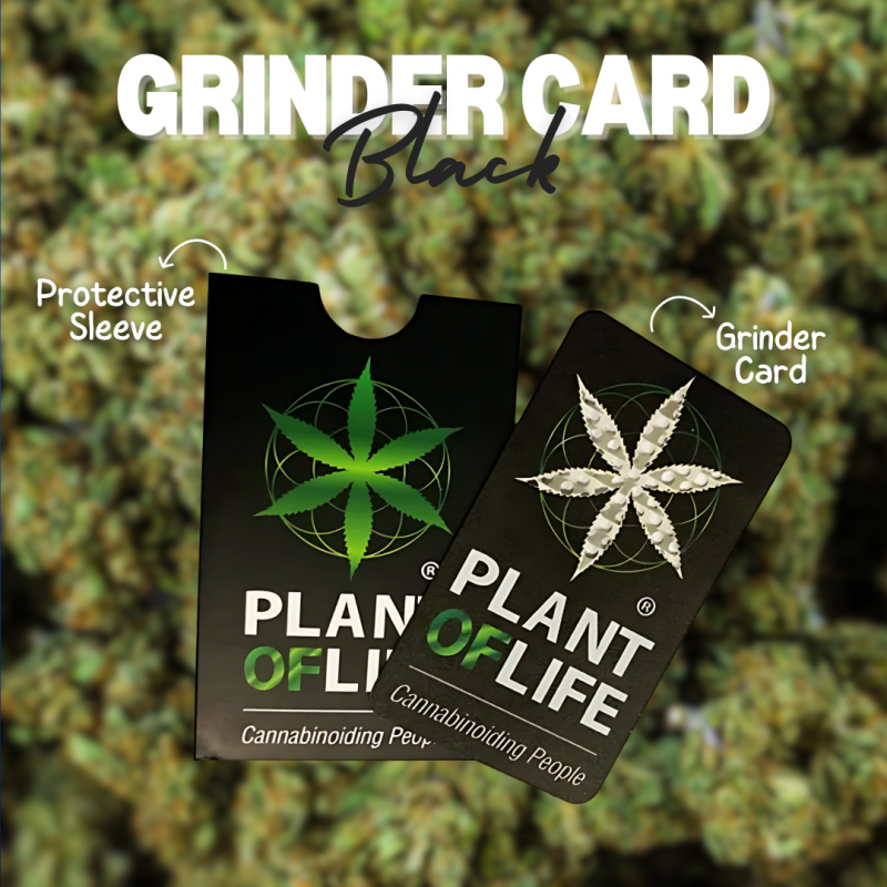 Plant of Life Grinder Card Black