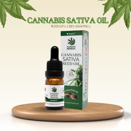 plant of remedy 15% CBD Isolate Oil - 10ml | Premium Quality