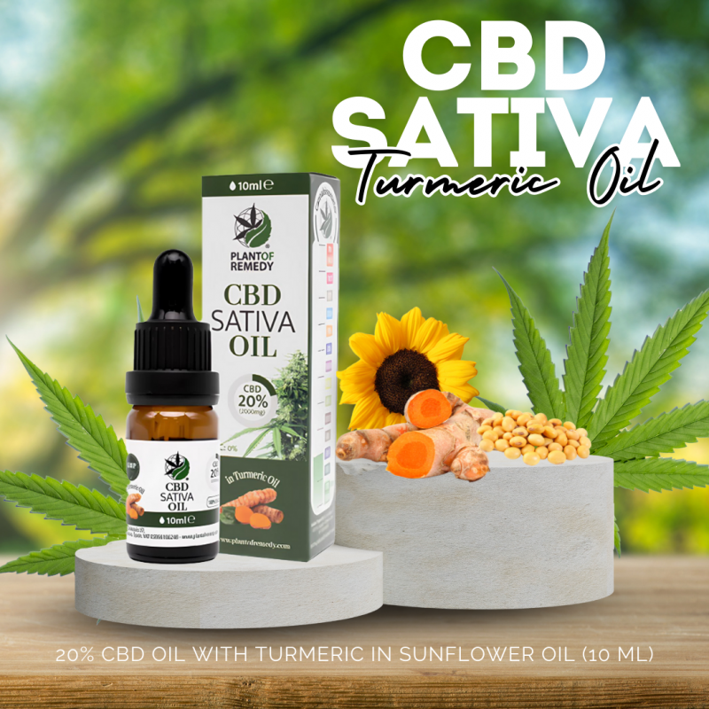 Turmeric CBD Oil 20% - 10ml